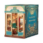Tonecheer European Travels Infinity Train Book Nook Kiti