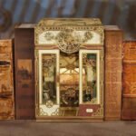 Tonecheer Steam Fantasy Infinity Train Book Nook Kiti - Görsel 2