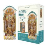 Tonecheer Clock Tower Book Nook Kiti