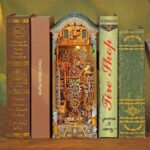 Tonecheer Clock Tower Book Nook Kiti - Görsel 4