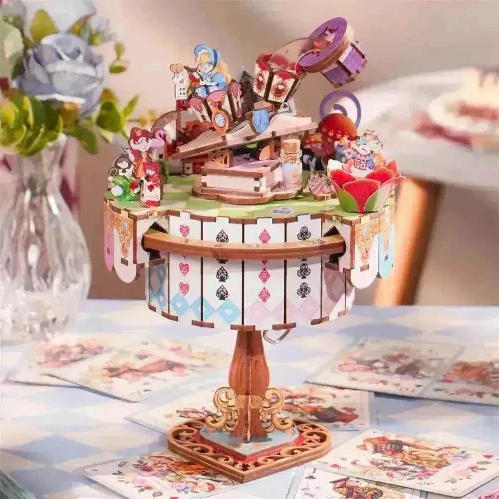 Tonecheer Alice's Tea Party Müzik Kutusu Kiti - Görsel 2