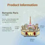 Tonecheer Romantic Paris Müzik Kutusu Kiti - Görsel 2
