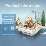 Tonecheer Snow Train Müzik Kutusu Kiti - Görsel 2