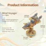 Tonecheer Wind Voyager Mekanik Model Kiti - Görsel 4