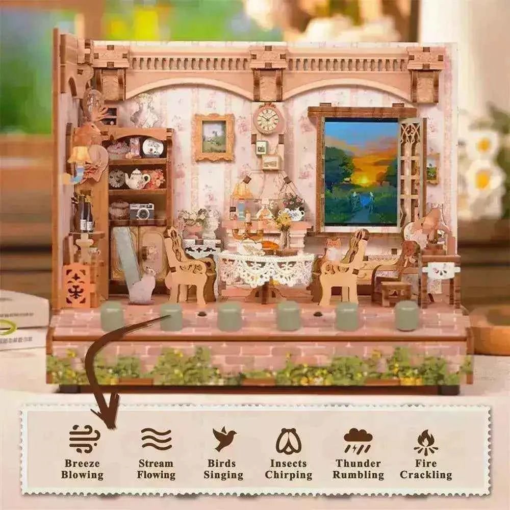 Tonecheer The Pastoral Home Minyatür Ev Kiti - Görsel 3