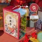 Tonecheer Dream of Red Mansions Book Nook Kiti - Görsel 3