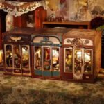 Tonecheer Steam Fantasy Infinity Train Book Nook Kiti - Görsel 3